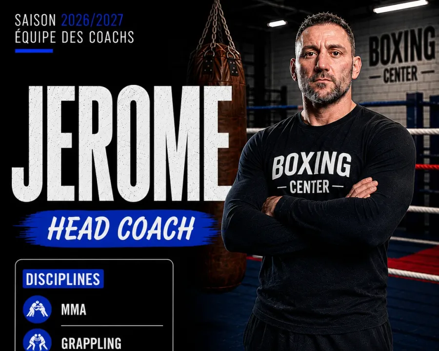 Jérôme, coach de MMA et de grappling au Boxing Center Ramonville.